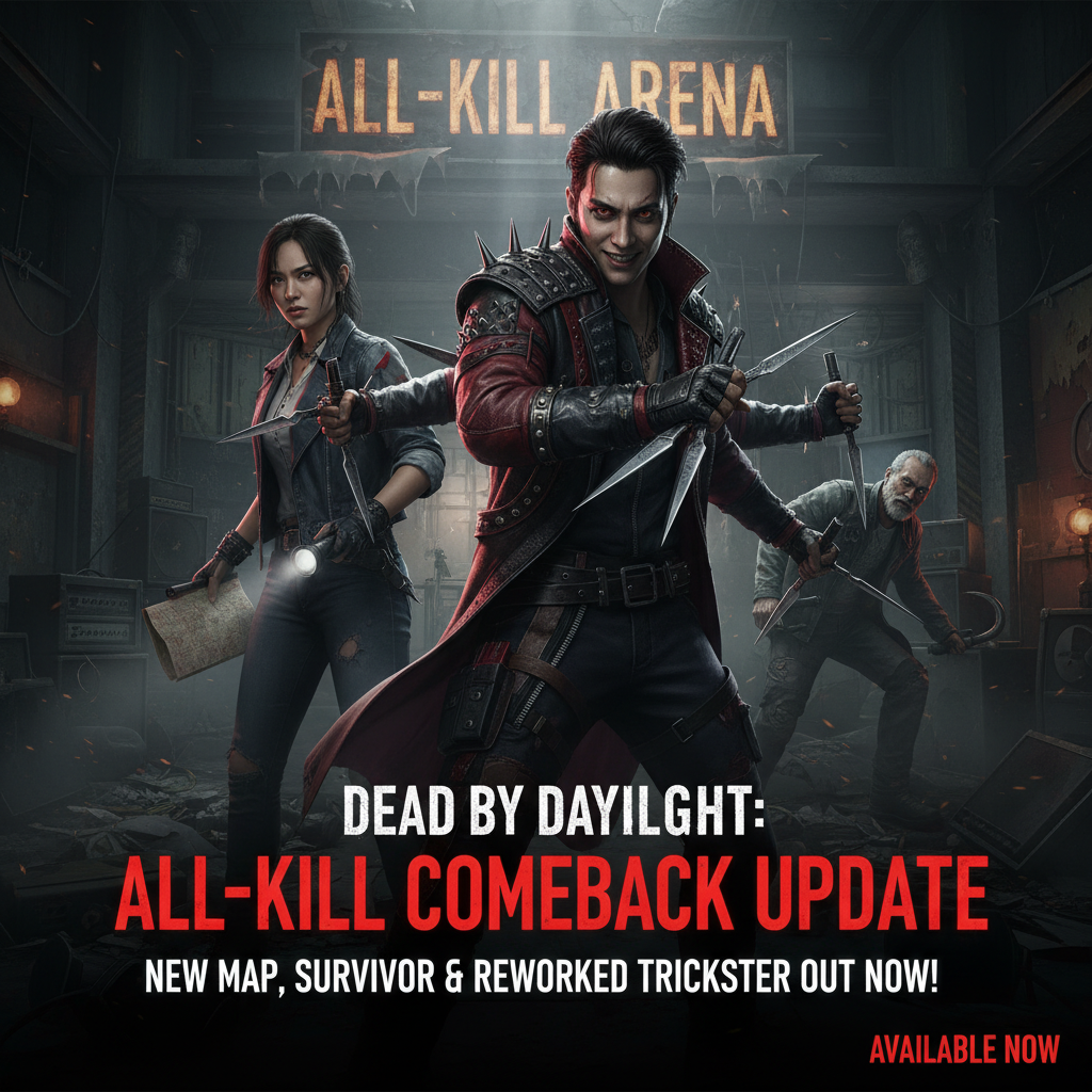 Dead by Daylight's "All-Kill Comeback" Update Launches Today, Revitalizing The Trickster