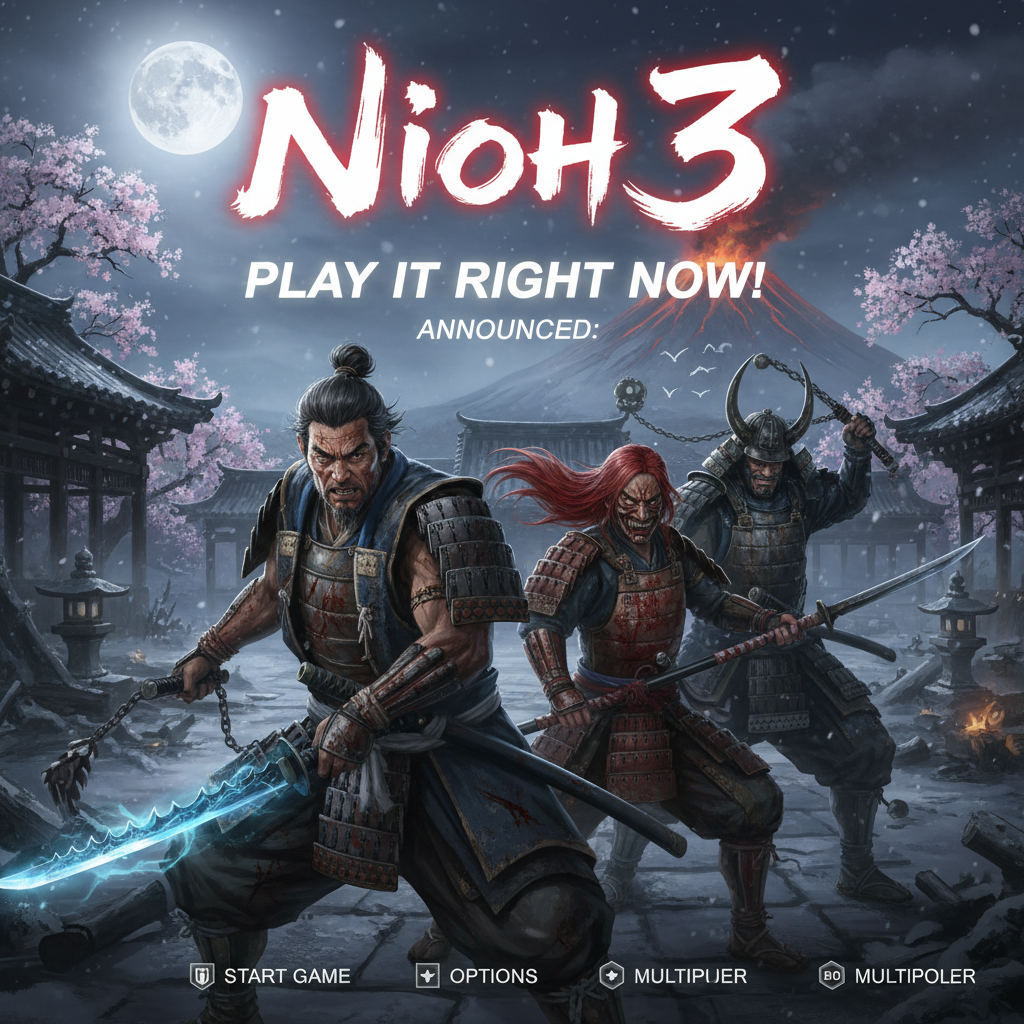 Nioh 3 Announced And Soulslike Fans Can Play It Right Now