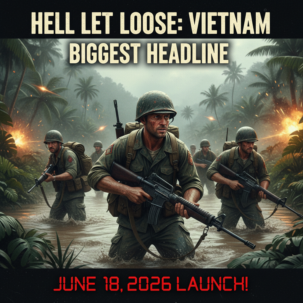 Hell Let Loose: Vietnam Emerges as a Blockbuster 2026 Gaming Headline