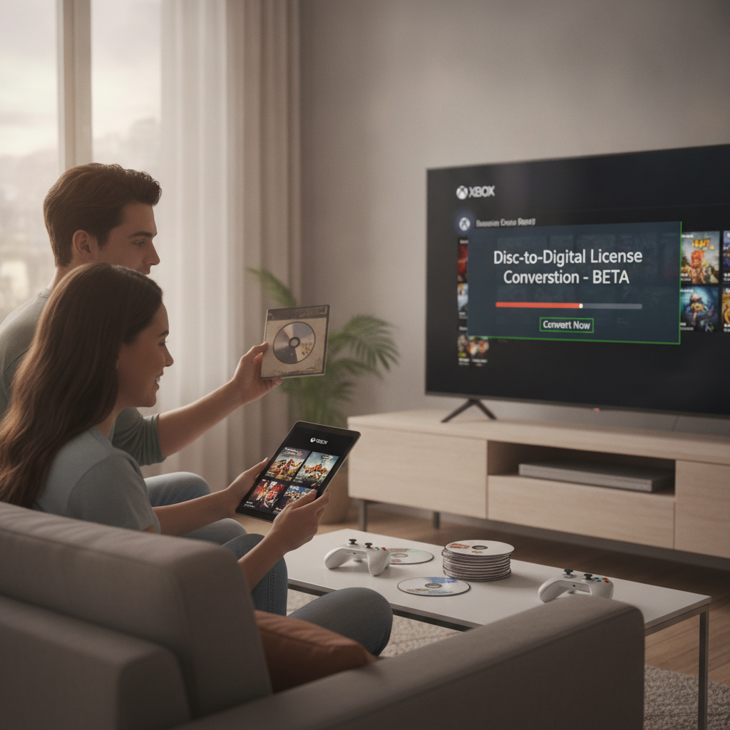 Xbox Unlocks New Era: Convert Your Physical Game Discs to Digital Licenses!