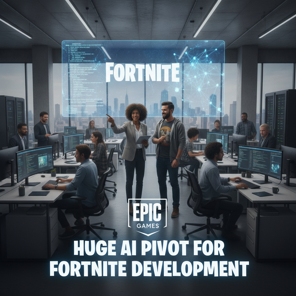 Epic Games Confirms "Huge Pivot" to AI: The Future of Fortnite and Beyond