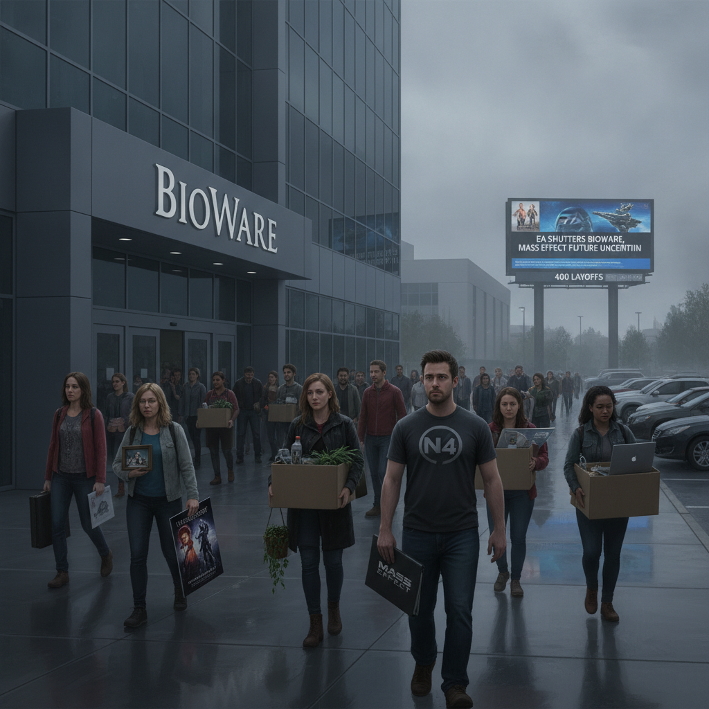 Report: BioWare Shuts Down, Next Mass Effect Canceled Amid EA Layoffs